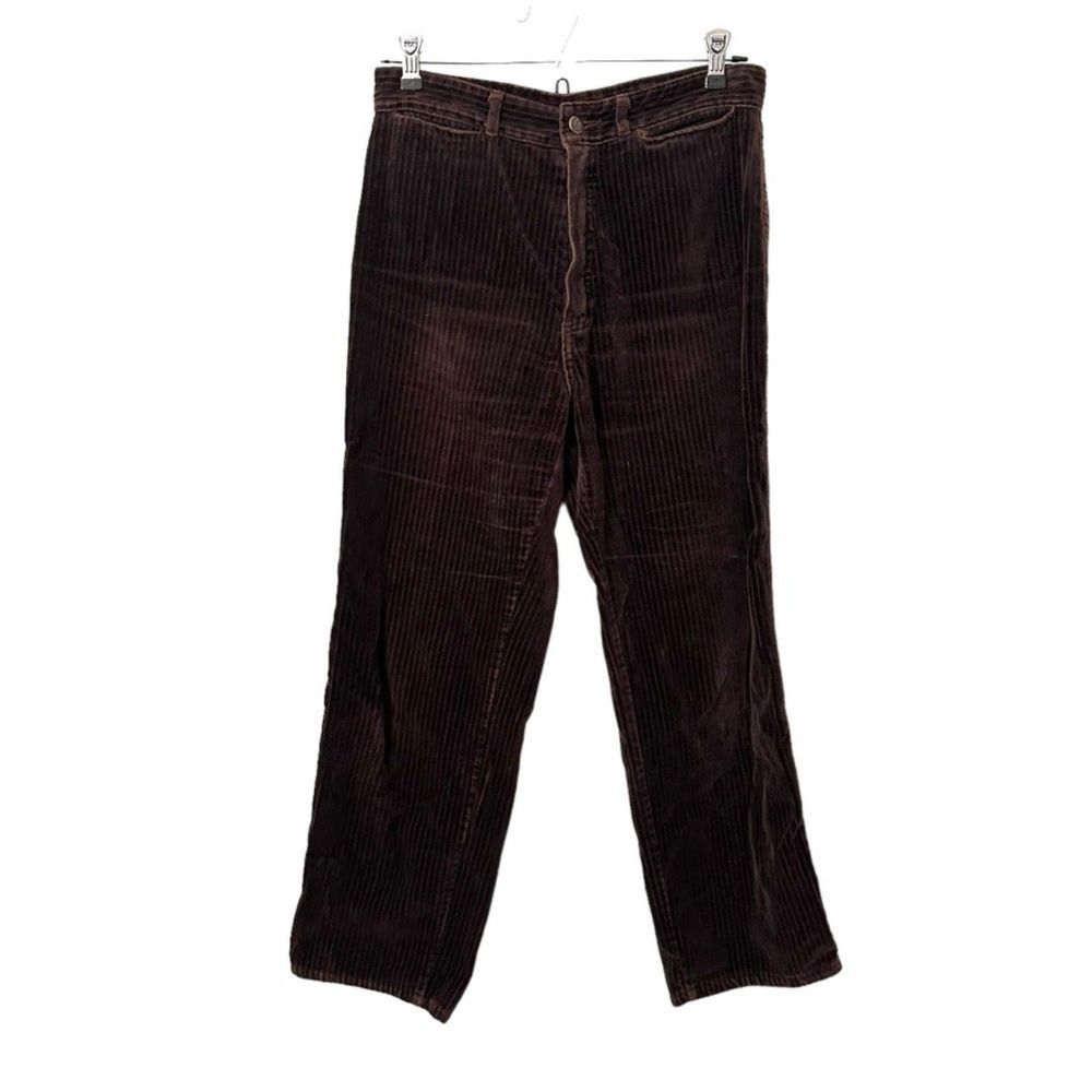 DANIEL LAURENT Vintage‎ Brown Corduroy Pants Sz 44 (MEDIUM)